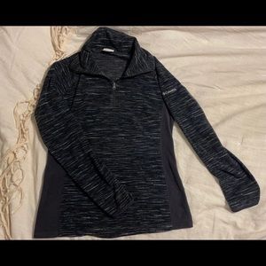 Columbia Black Pattered Pullover